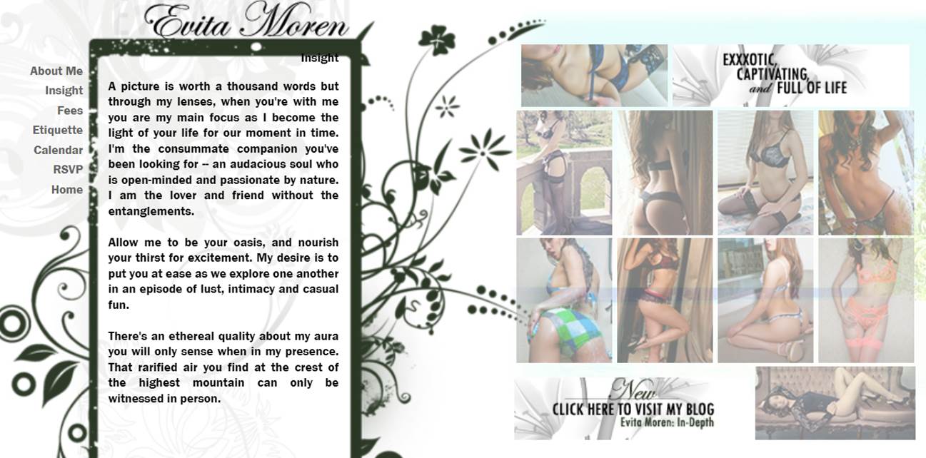 Evita Moren Website