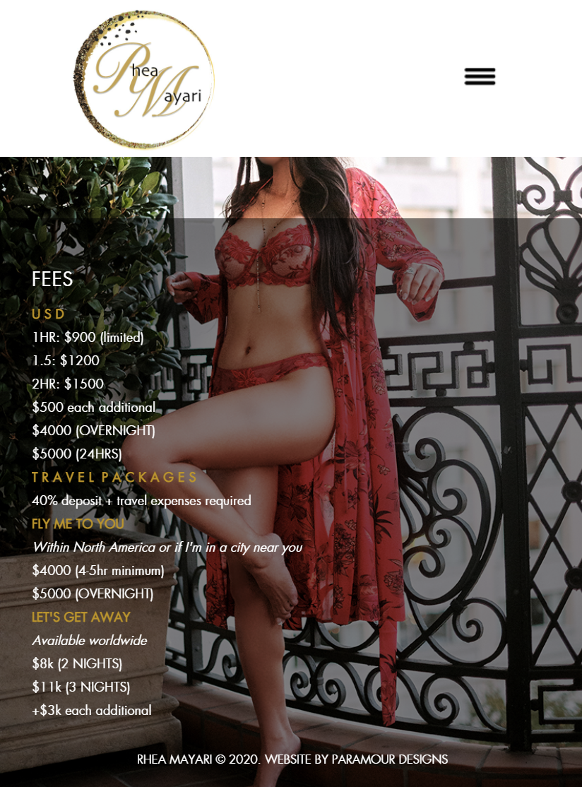 Rhea Mayari Website