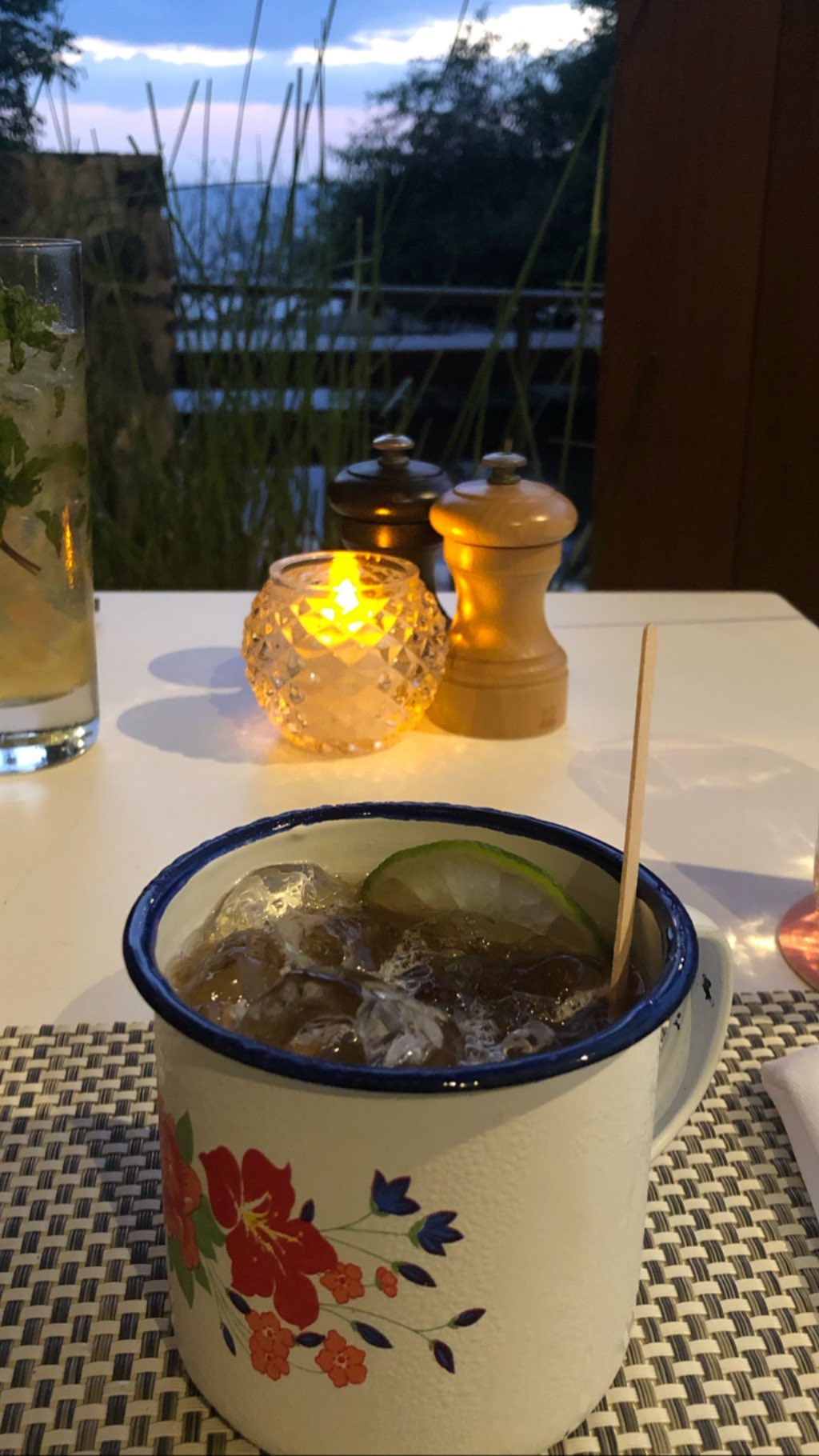 Vanessa Rallonza: Cozy Soup and Serene Waters, Candle's Soft Glow